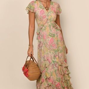 RIXO LONDON Thanvi dress in Grace Paisley. NWT. Size xl.